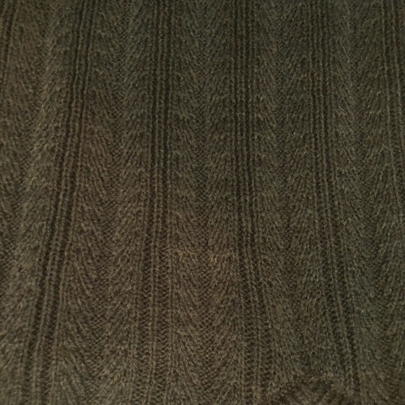 🇺🇸 Alan Flusser Olive V-Neck Long Sleeve Sweater, Size XXL - Picture 6 of 6